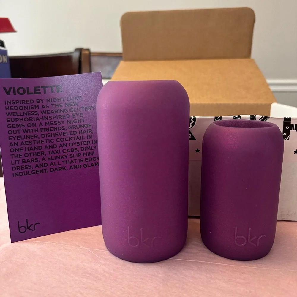 BKR Bottle Violet Sparkly Sleeves: Teeny ONLY - Picture 4 of 7